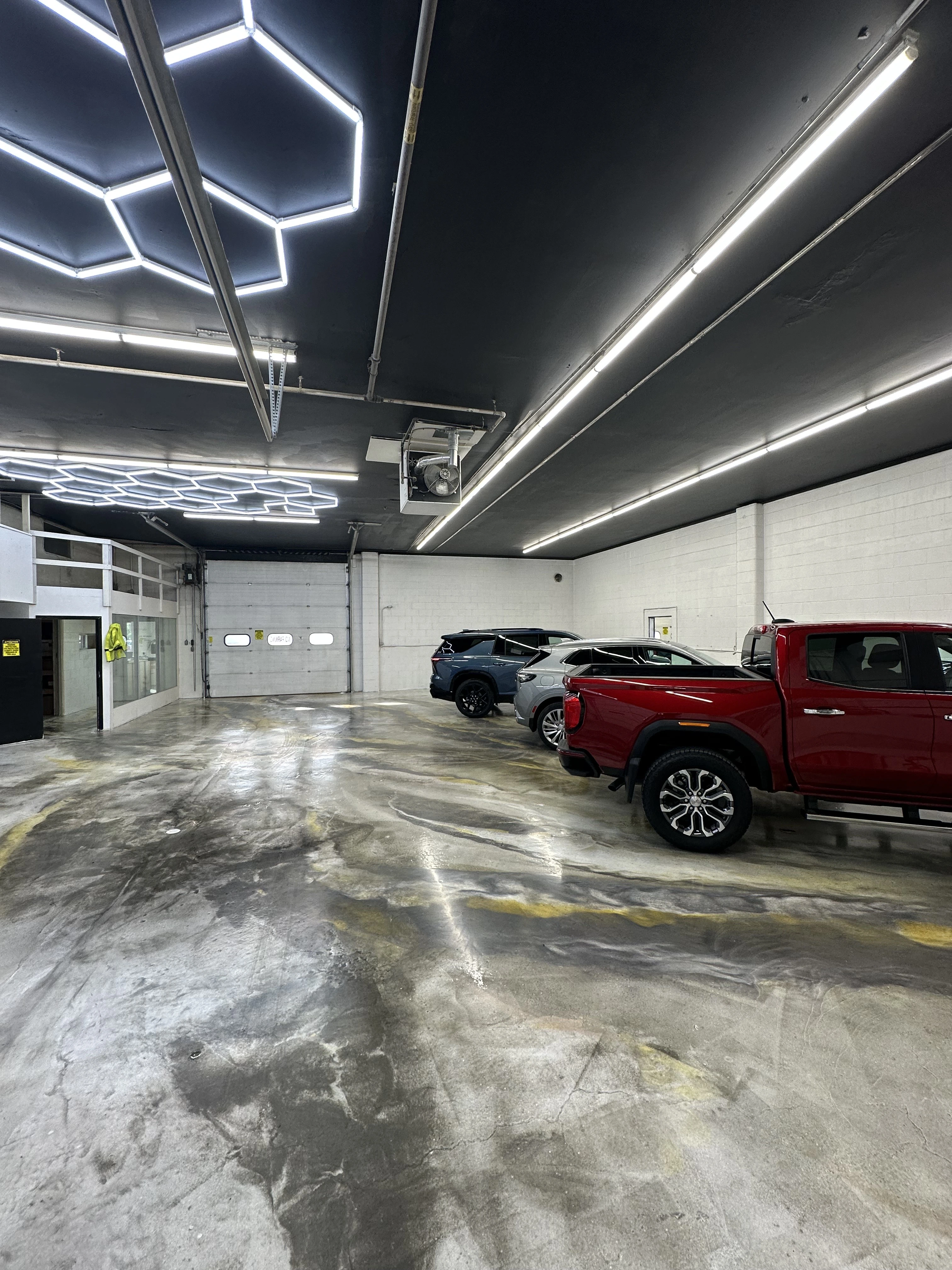 Large epoxy floor installation project